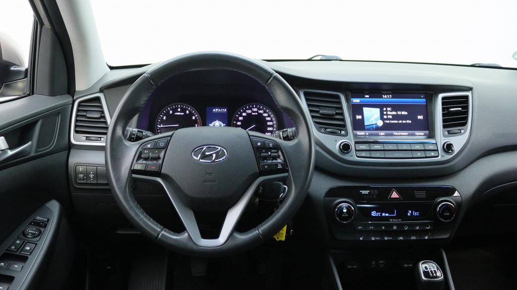 Hyundai Tucson 1.6 GDi Comfort | Trekhaak | Navigatie | Stoe, Keurmerk '100% Onderhouden', 12 maanden, Stof, Gebruikt