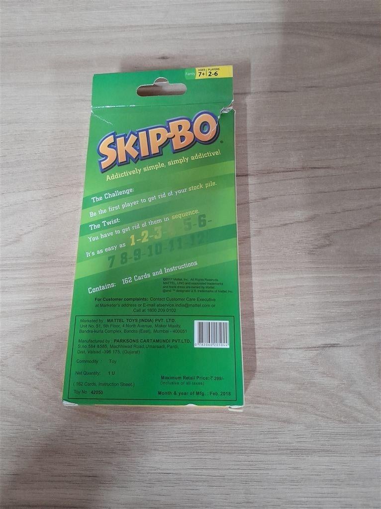 Skip-BO kaartspel - s3496, Verzenden, Zo goed als nieuw