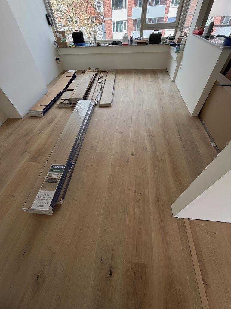 Balterio Grande Wide laminaat — 8,5 pak / 25 m² — als nieuw, Ophalen, 50 tot 150 cm, Zo goed als nieuw, 10 m² of meer