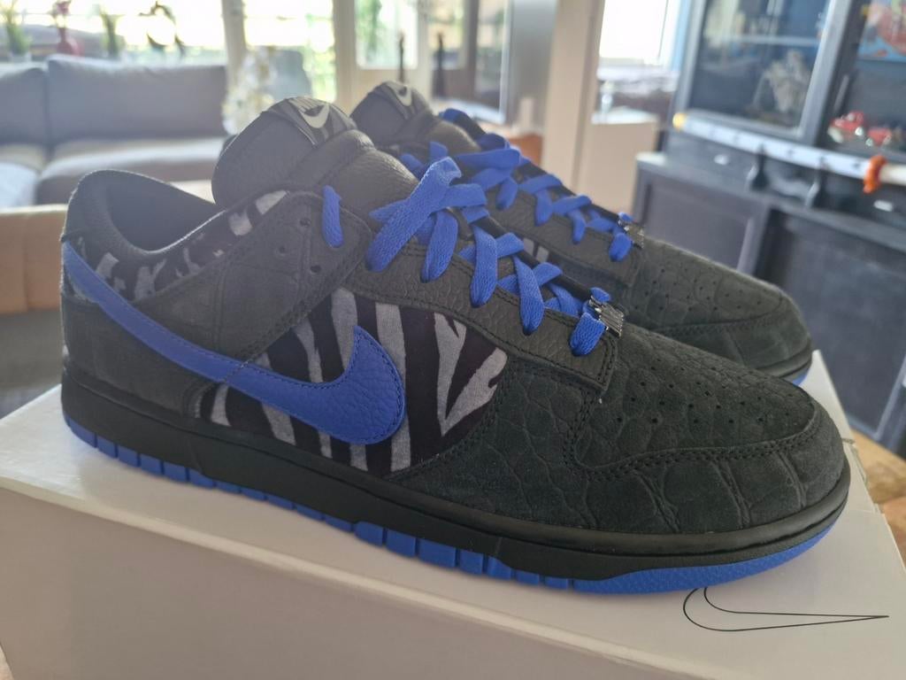 Nike dunk custom skateboard schoenen animal us 12 eu 46, Ophalen, Nieuw, Skateboard