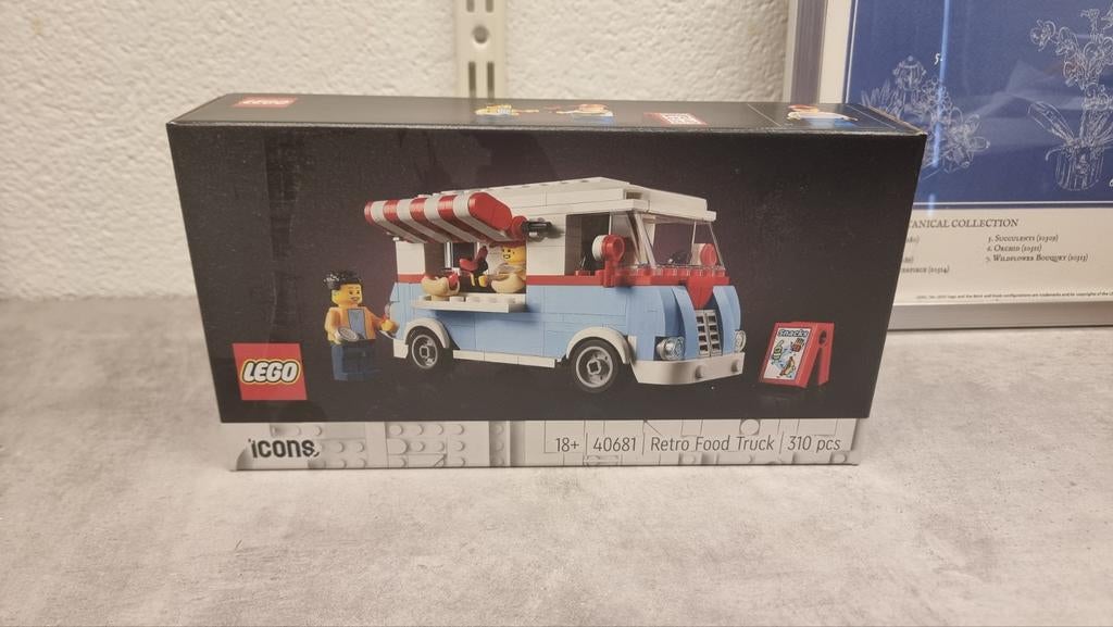 Lego 40681 Retro Food Truck, Lego, Nieuw, Ophalen of Verzenden, Compleet