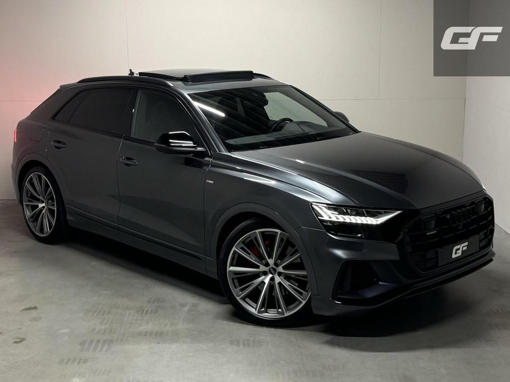 Audi Q8 60 TFSIe Quattro Competition RS Seats B&O 360°, Auto's, Audi, Automaat, Gebruikt, Zwart, 2995 cc