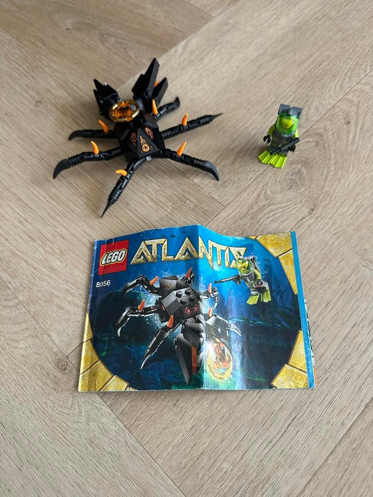 Lego Atlantis Monster Krab - 8056, Ophalen of Verzenden, Gebruikt, Complete set, Lego