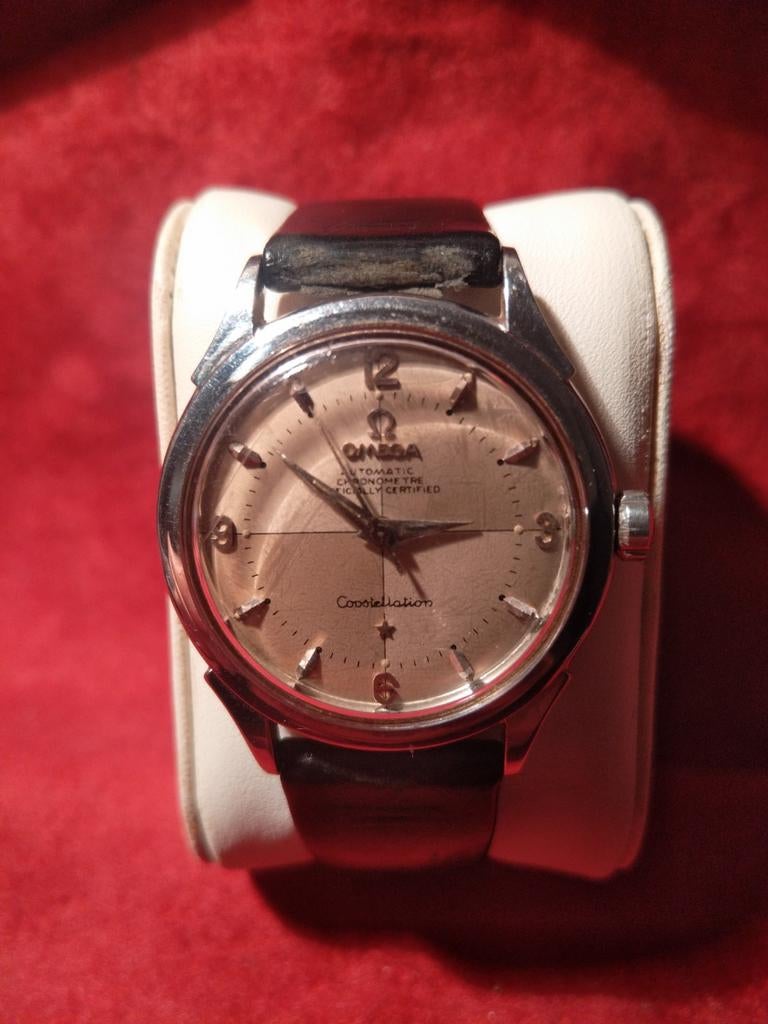 Omega Constellation, Ophalen of Verzenden, Staal, Omega, 1960 of later