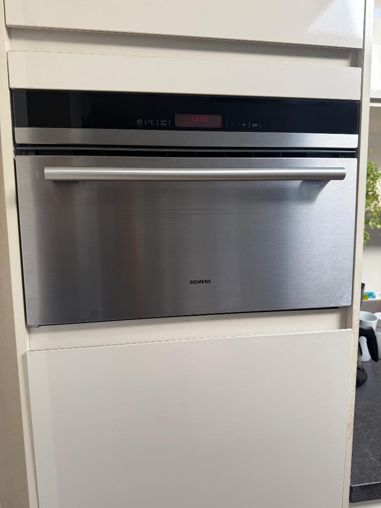 Siemens stoomoven, Ophalen, Minder dan 45 cm, Gebruikt, Oven