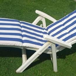 Keter verstelbare tuinstoel, Ophalen, Gebruikt, Kunststof, Verstelbaar