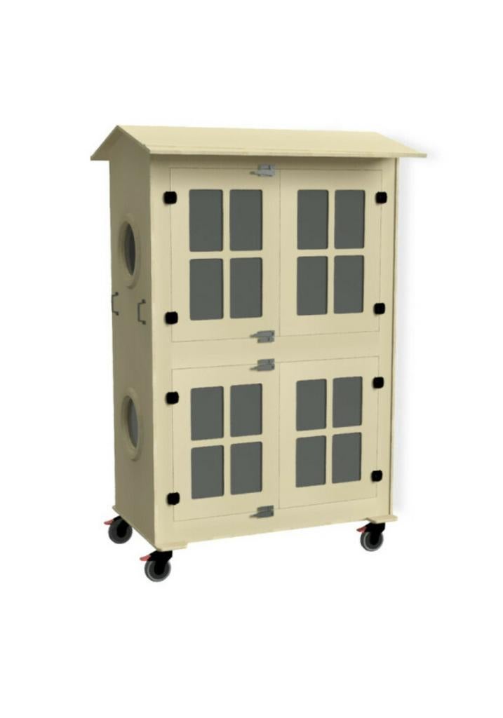 Buitenbed Kinderopvang, Ophalen, Zo goed als nieuw, Stapelbed