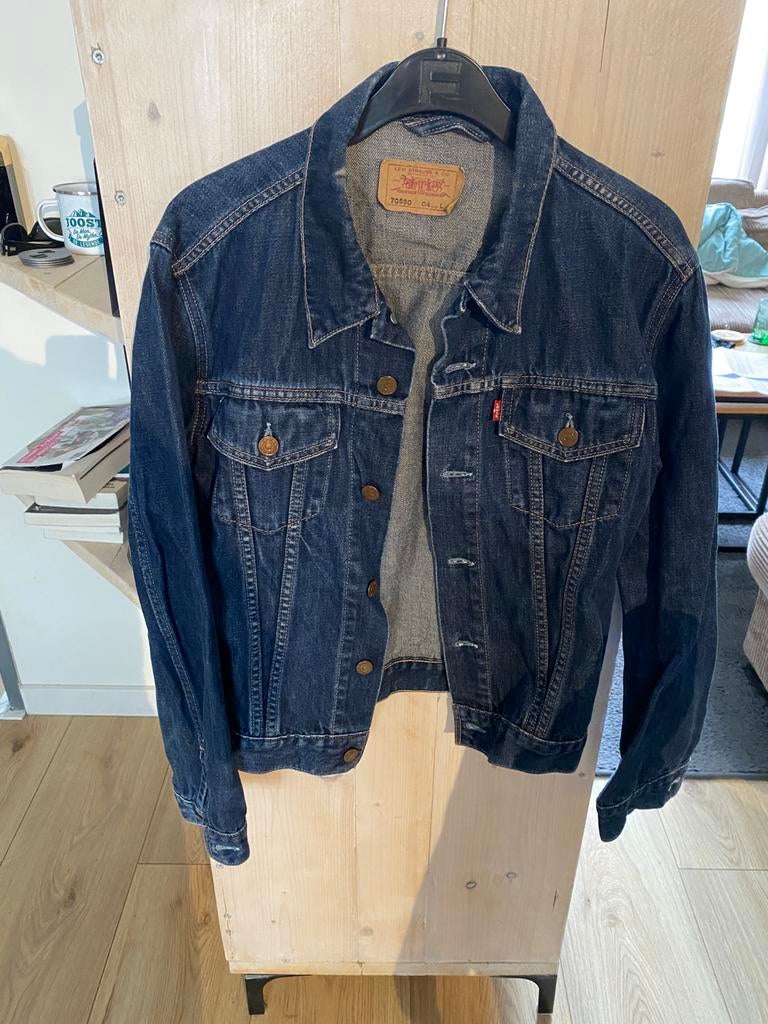 Levi’s spijkerjas dames, Ophalen of Verzenden, Zo goed als nieuw, Blauw