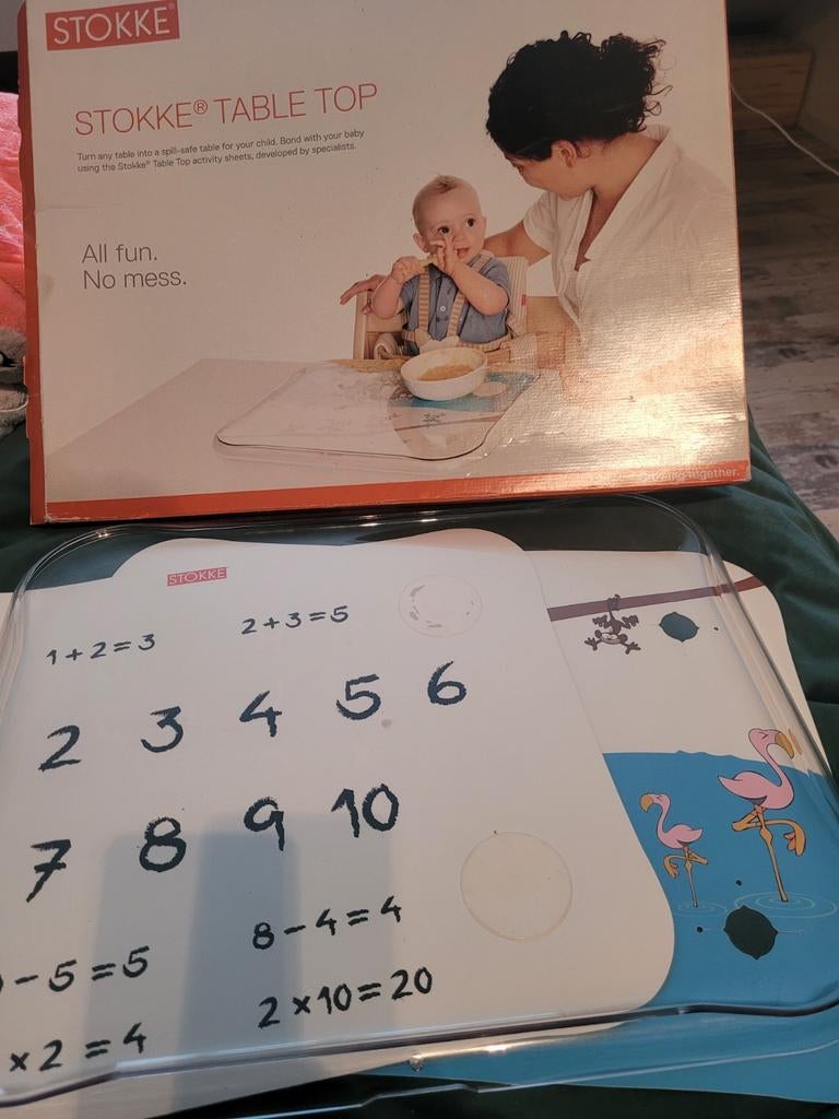 Stokke Table Top - Gebruikt maar in goede staat, Ophalen of Verzenden, Gebruikt