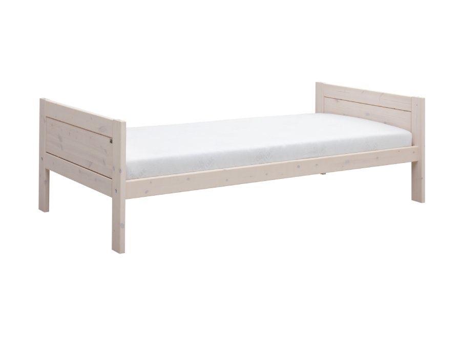 Lifetime basis bed, Ophalen, 85 tot 100 cm, Zo goed als nieuw, Hoogslaper of Stapelbed