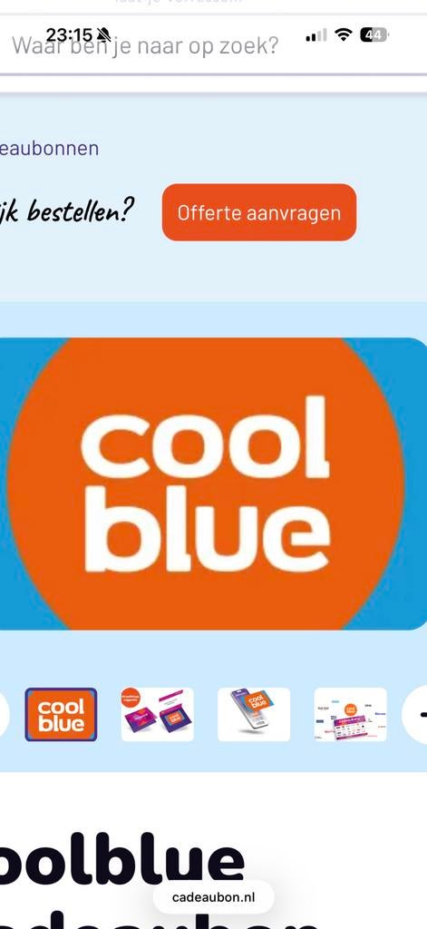 Cadeaubon, Tickets en Kaartjes, Eén persoon, Cadeaubon