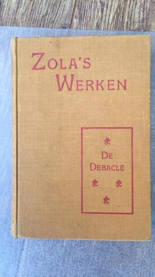 Zola's werken de debacle, Ophalen of Verzenden, Zo goed als nieuw