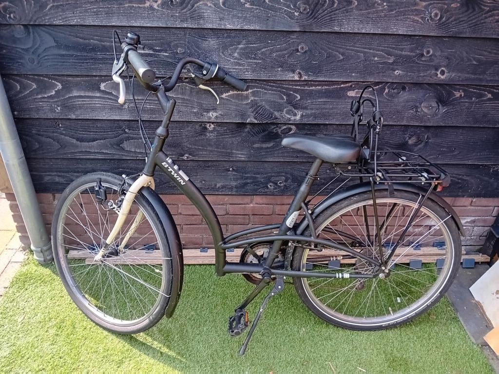 B'Twin fiets 26 inch met 6 versnellingen, Ophalen, Gebruikt, Overige merken, Versnellingen