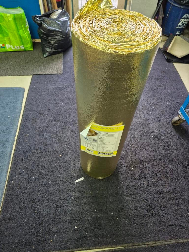 Ondervloer rollen Spemi HD Goud, Ophalen, Overige materialen, 30 cm of meer, 50 tot 150 cm