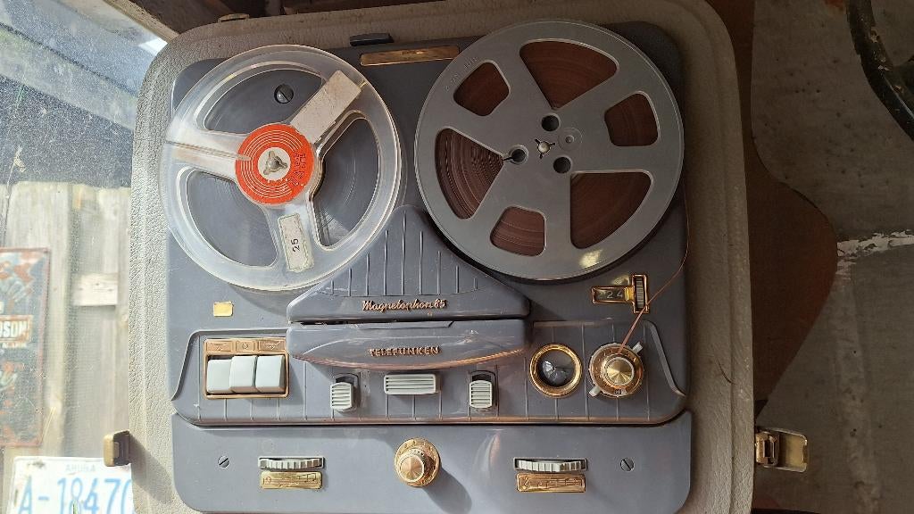 telefunken bandrecorder, Audio, Tv en Foto, Bandrecorders, Ophalen of Verzenden, Bandrecorder