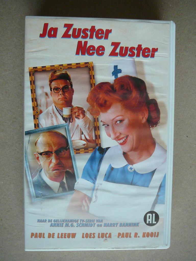 VHS videoband ja zuster, nee zuster, Cd's en Dvd's, VHS | Film, Alle leeftijden, Ophalen of Verzenden, Zo goed als nieuw