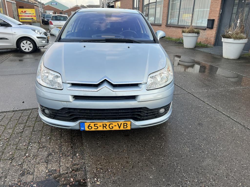 Citroën C4 2.0-16V VTR+ (bj 2005), Auto's, 136 pk, Gebruikt, Blauw, Origineel Nederlands
