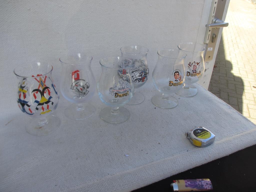 Duvel 1999/2000/2005 / 2020/2012/2022 en Domein glas 1999, Ophalen of Verzenden, Zo goed als nieuw, Glas of Glazen, Duvel