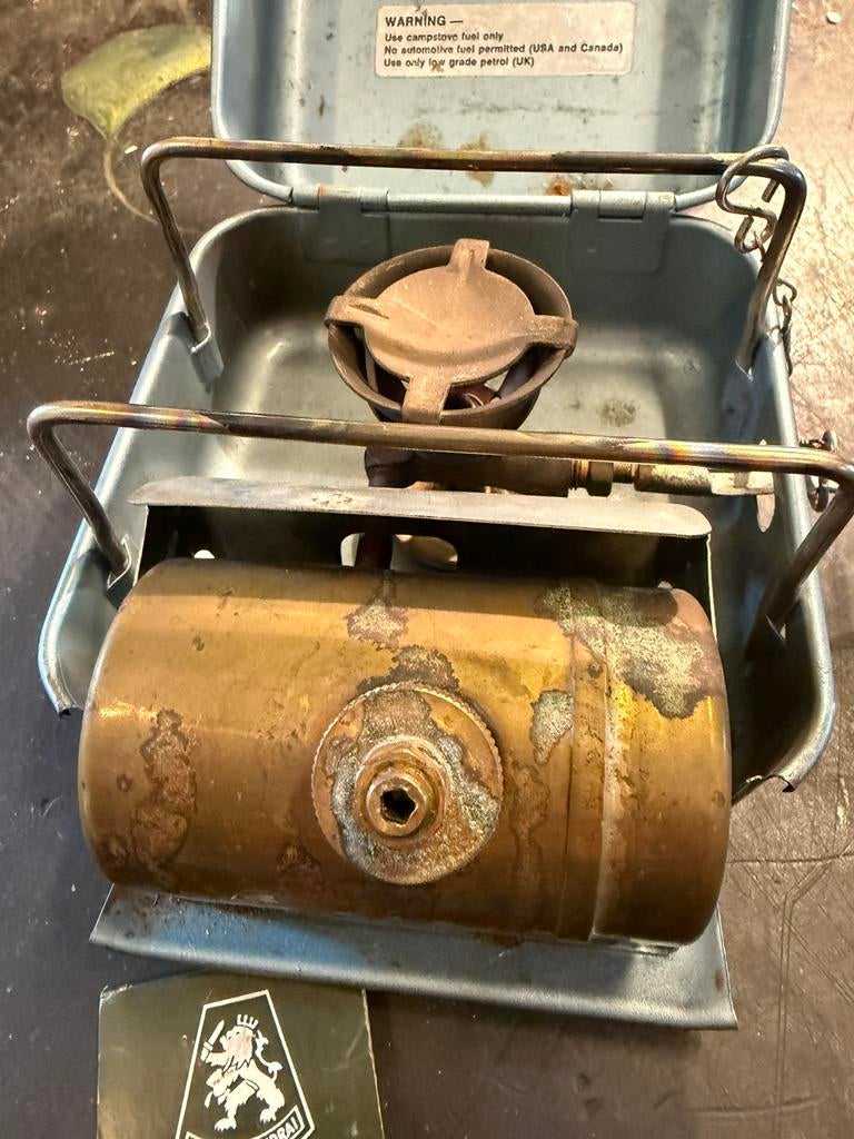 vintage Optimus 8R campingkooktoestel, Gebruikt, Optimus, Ophalen of Verzenden, Nvt