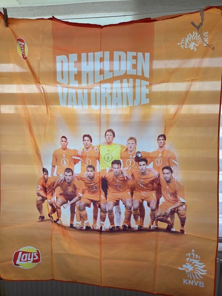 Voetbal spandoek, Ophalen of Verzenden, Overige binnenlandse clubs, Poster, Plaatje of Sticker