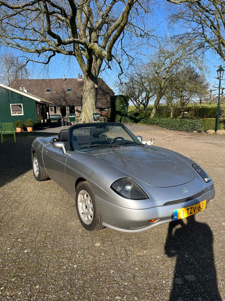 Fiat Barchetta - 1995 - 107.000km, Auto's, Fiat, Zwart, 4 cilinders, Cabriolet, 49 €/maand
