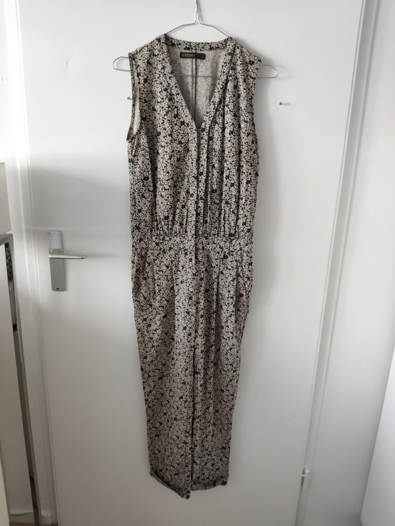 Supertrash jumpsuit lang zwart wit bloemprint XS 34 nieuw, Supertrash, Ophalen of Verzenden, Nieuw, Maat 34 (XS) of kleiner