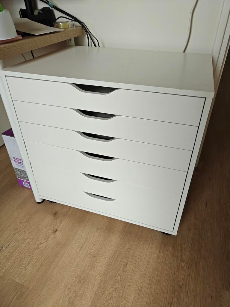 Ikea Alex ladekast, Huis en Inrichting, Kasten | Ladekasten, Ophalen, Minder dan 50 cm, Gebruikt, 5 laden of meer