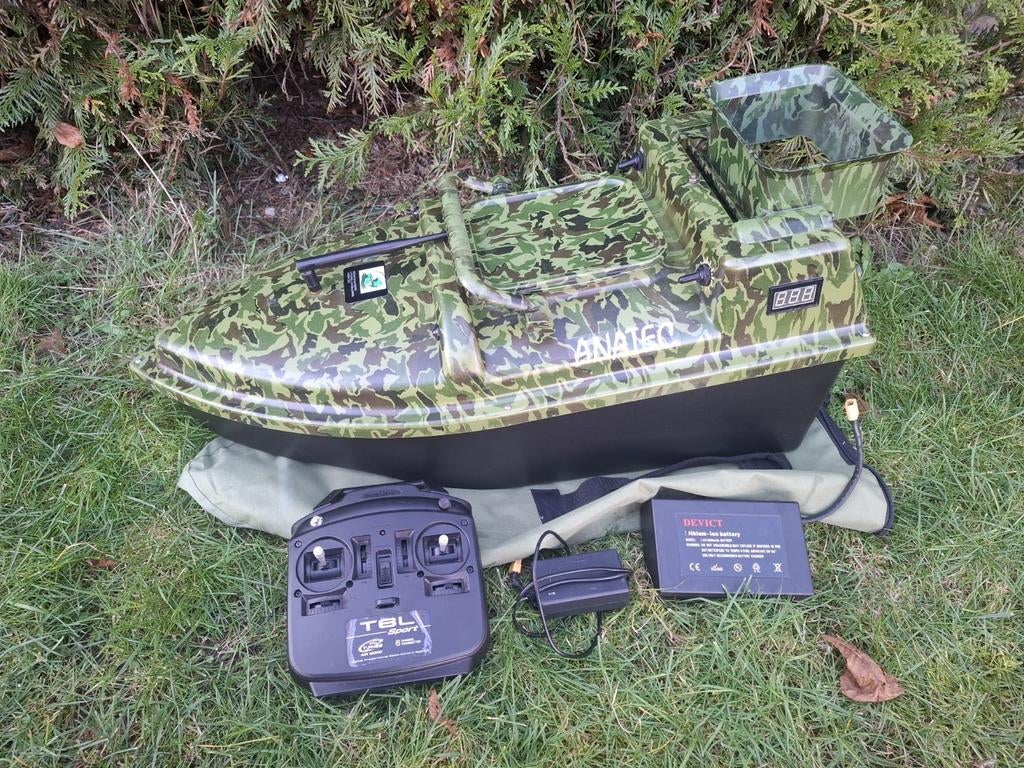 Voerboot Anatec met vexilar li ion 1 jaar garantie, Ophalen of Verzenden, Overige typen