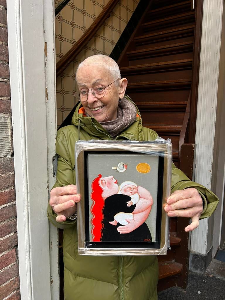 Ada Breedveld schilderij, Ophalen of Verzenden