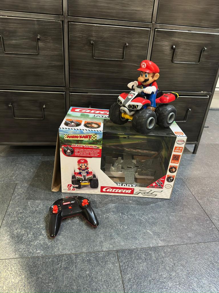 Super mario kart bestuurbare auto, Ophalen of Verzenden, Zo goed als nieuw