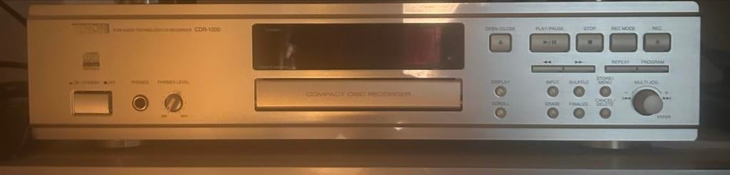 Denon CDR-1000 Compact Disc Recorder, Audio, Tv en Foto, Cd-spelers, Ophalen, Zo goed als nieuw