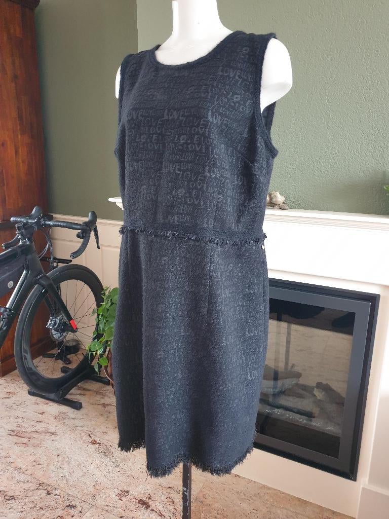 River Woods schitterende jurk love 46 XXL XL, Verzenden, River Woods, Zwart, Maat 42/44 (L)