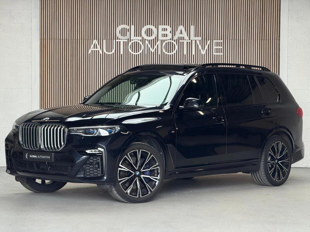 BMW X7 XDrive40i High Executive - M SPORT - SKYLOUNGE - LASE, Automaat, Gebruikt, Zwart, 7 stoelen