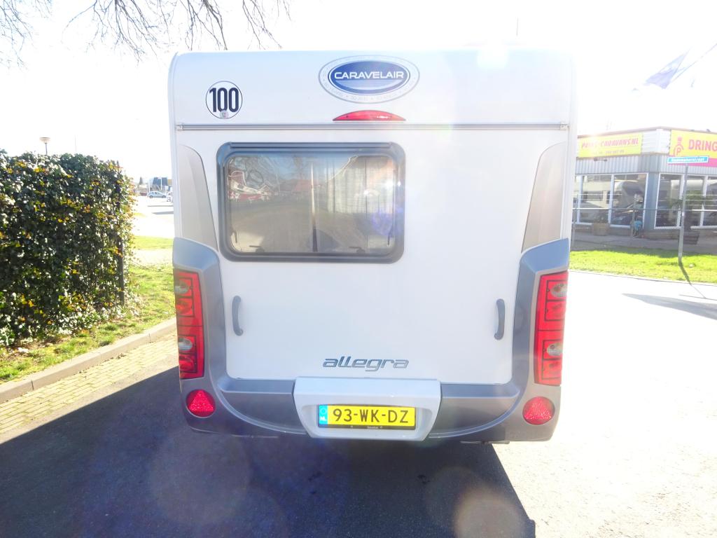 Caravelair Allegra 390 Vast Bed +Mover, Caravans en Kamperen, Caravans, Bedrijf, Treinzit, 750 - 1000 kg, Schokbreker
