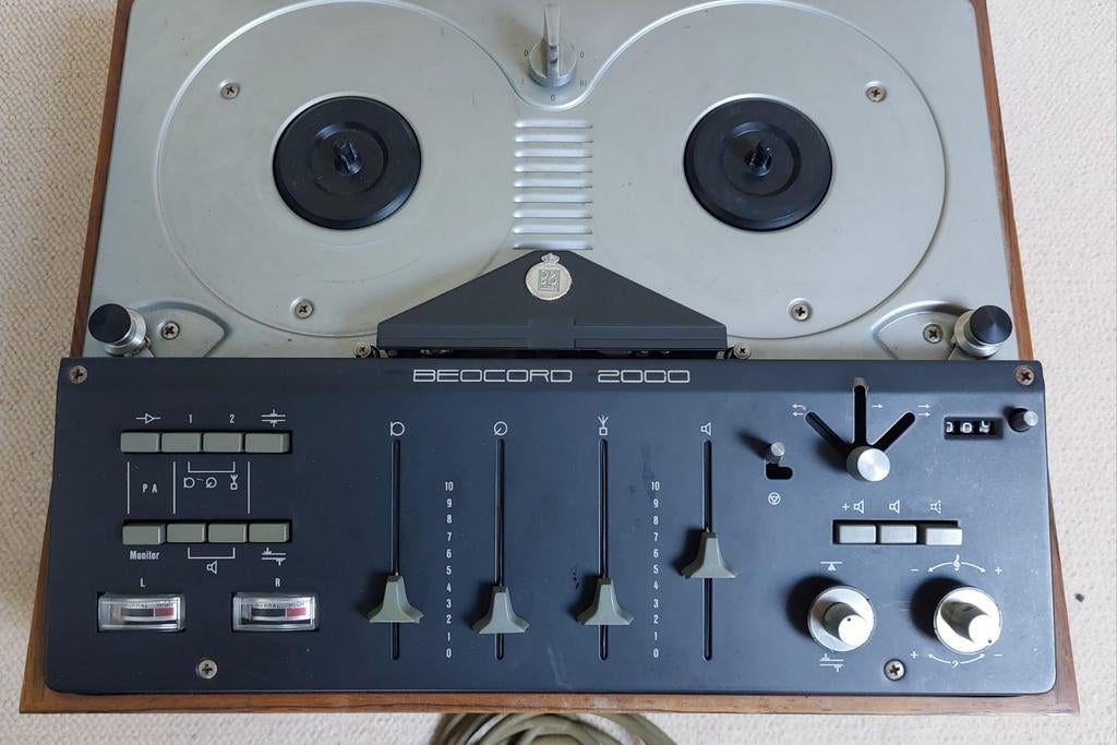 Beocord 2000 bandrecorder met stofkap - B&O verzamelaar, Ophalen, Bandrecorder, Met stofkap