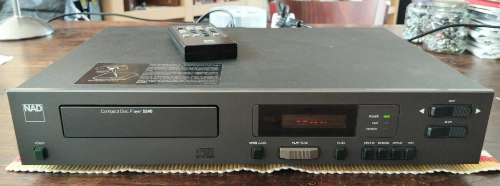 NAD 5240 met afstandsbediening. Defect., Audio, Tv en Foto, Cd-spelers, Ophalen, Niet werkend, Overige merken