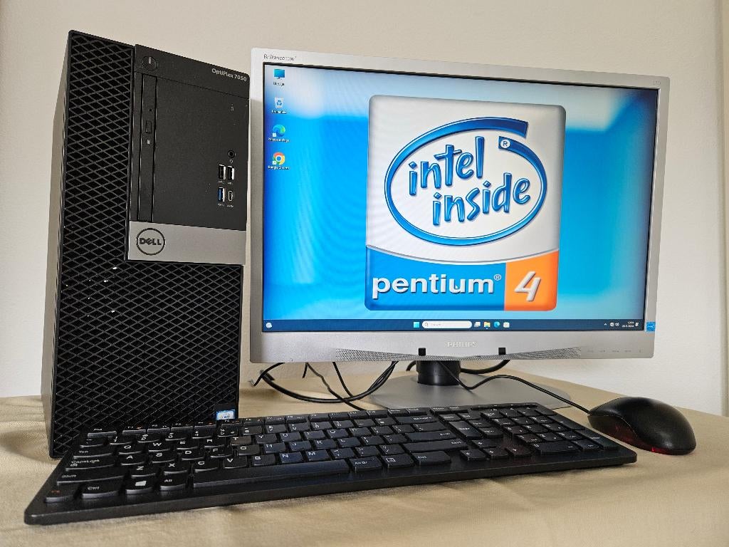 Zeer Snelle Robuuste Krachtige Dell Grote SSD 16 Gb Ram W11, Computers en Software, Desktop Pc's, Gebruikt, 'dell, Met monitor