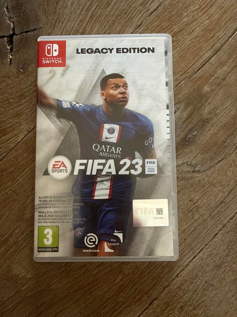 NINTENDO SWITCH game FIFA 23 Legacy Edition, Eén computer, Ophalen of Verzenden, Zo goed als nieuw, Sport