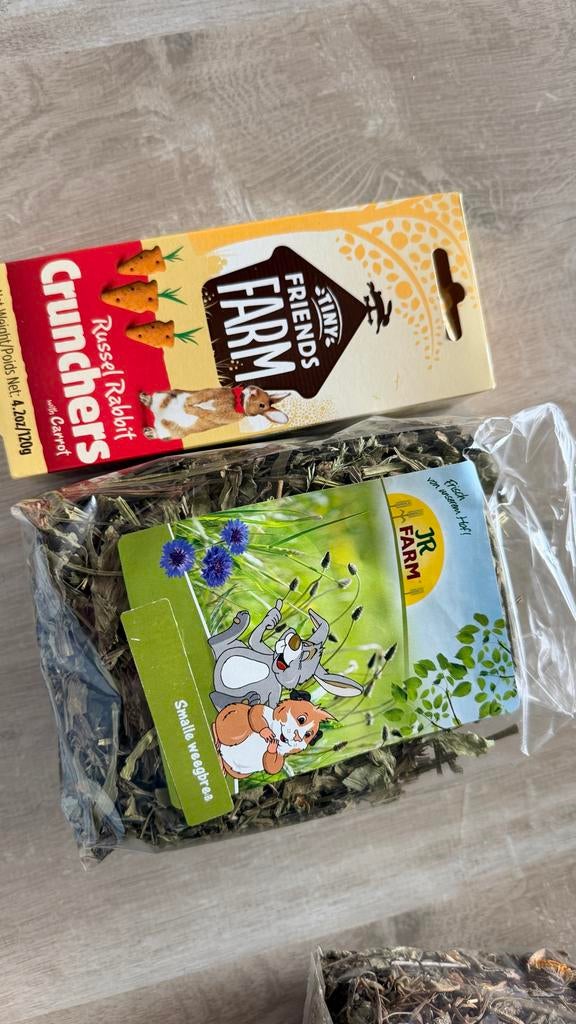 Konijnen snoepjes, Ophalen