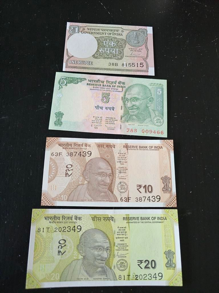 Bankbiljetten India, Ophalen of Verzenden, Zuid-Azië