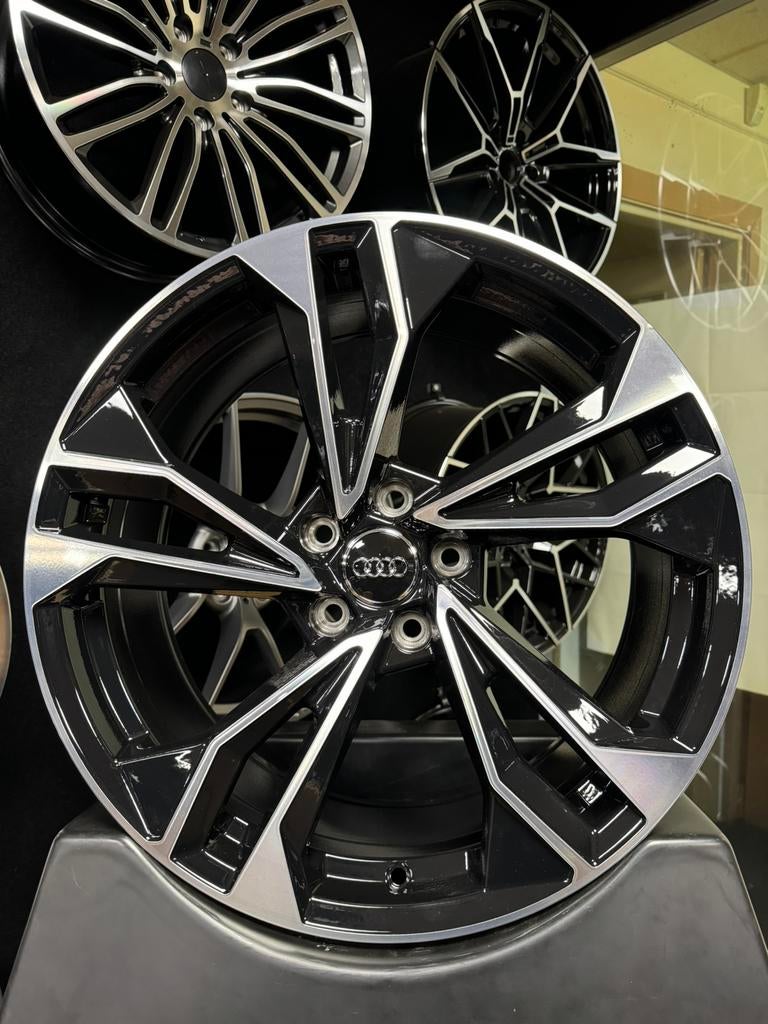 18 inch velgen voor Audi RS look 5x112 A3 A4 A6 Q2 TT VW Gol