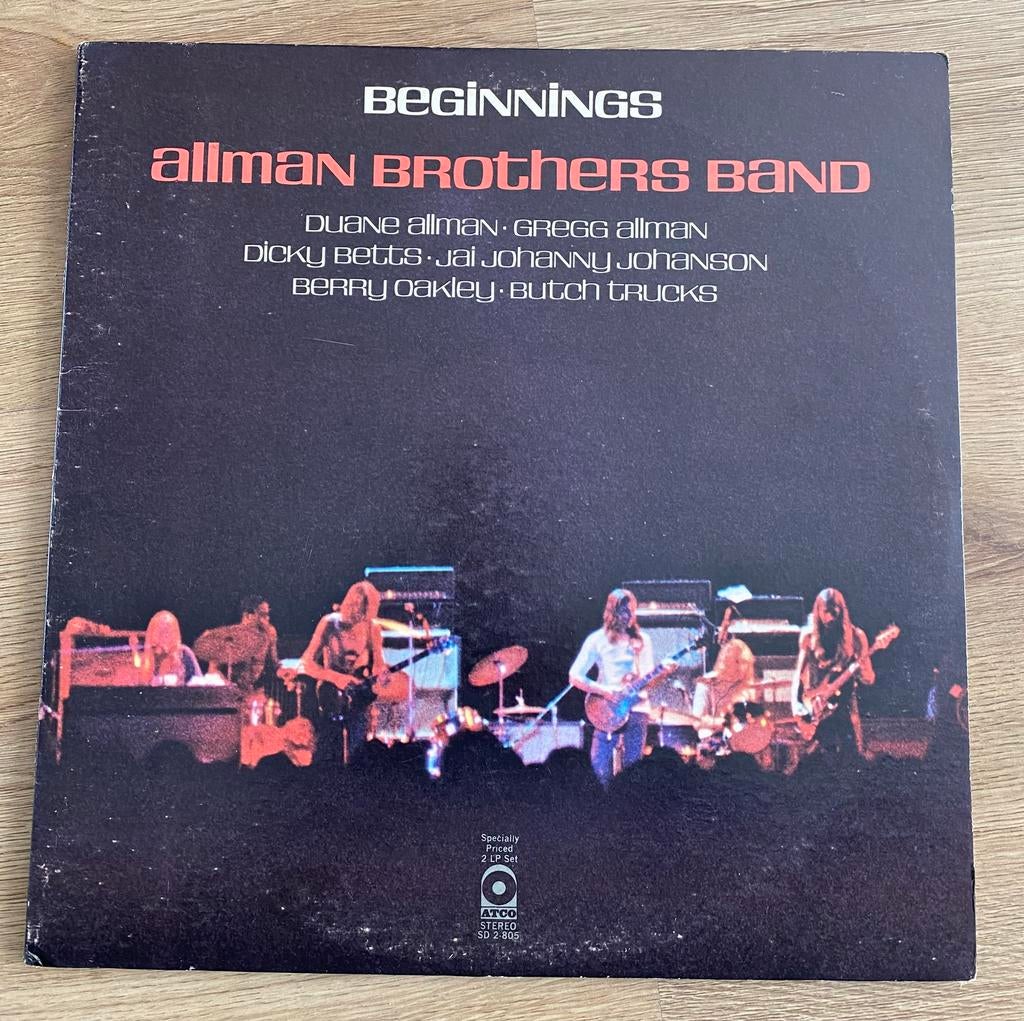 dubbel lp: The Allman Brothers Band - Beginnings (1973), Ophalen of Verzenden, Gebruikt