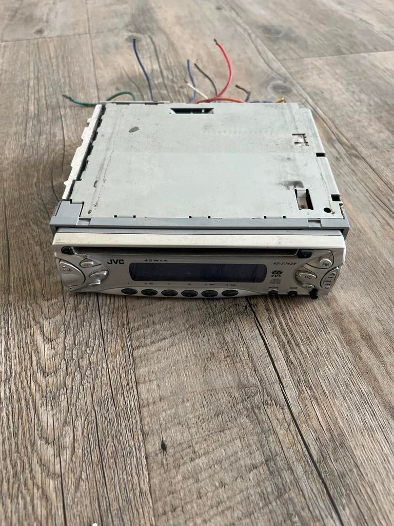 JVC KD-S743R Autoradio CD-speler 45W x 4, Ophalen, Gebruikt