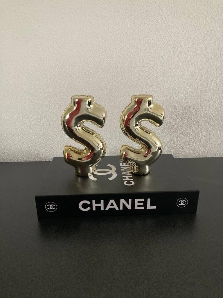 Luxury gouden Dollar ornament Nieuw!, Huis en Inrichting, Overige materialen, Nieuw, Ophalen of Verzenden, Goud