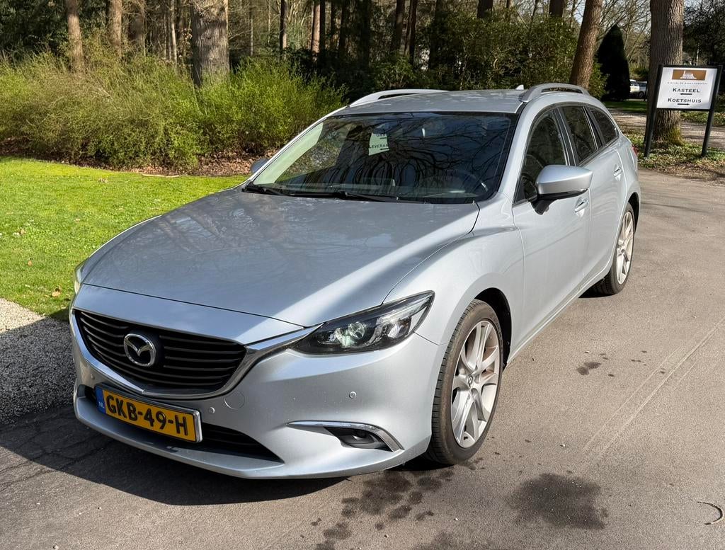 Mazda 6 sportbreak 2.0 Skyactiv-g 165PK AUT 2017 93000km, 1998 cc, 164 pk, 4 cilinders, Stationwagon