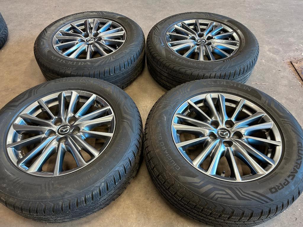 Diversen mooie originele 17 inch velgen + banden Mazda CX-5, Auto-onderdelen, Banden en Velgen, Gebruikt, Banden en Velgen, 17 inch