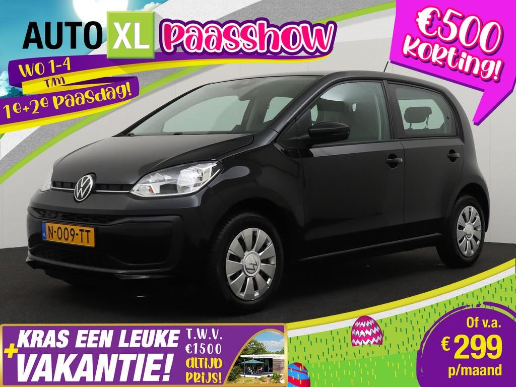 Volkswagen up! 1.0 Move UP 5-Deurs Airco LED Multimedia-Sche, Voorwielaandrijving, Stof, Gebruikt, 4 stoelen