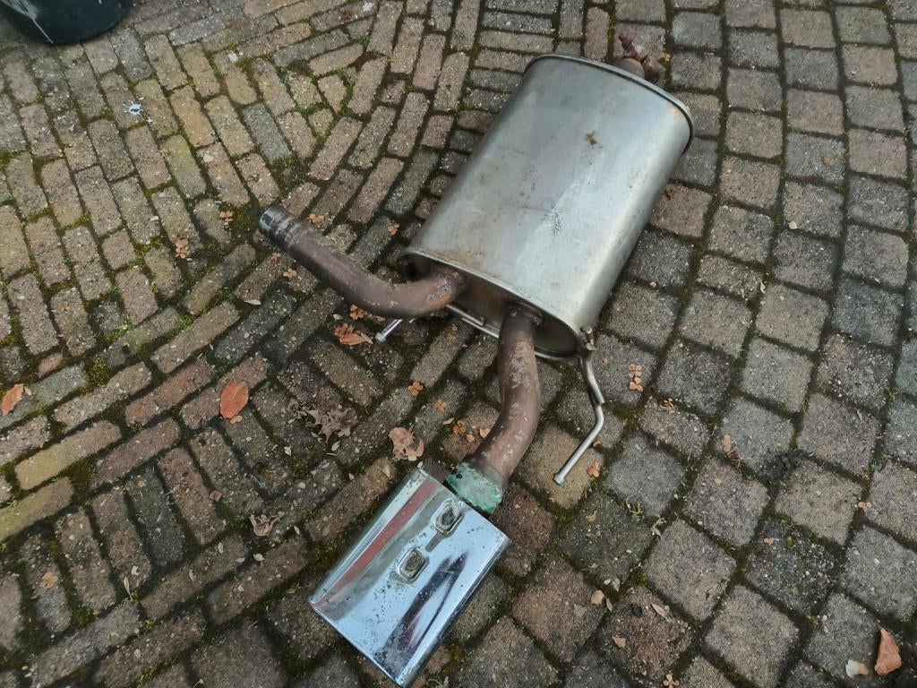 Opel Zafira B OPC Originele einddemper linkerzijde, Auto-onderdelen, Ophalen, Gebruikt, Opel