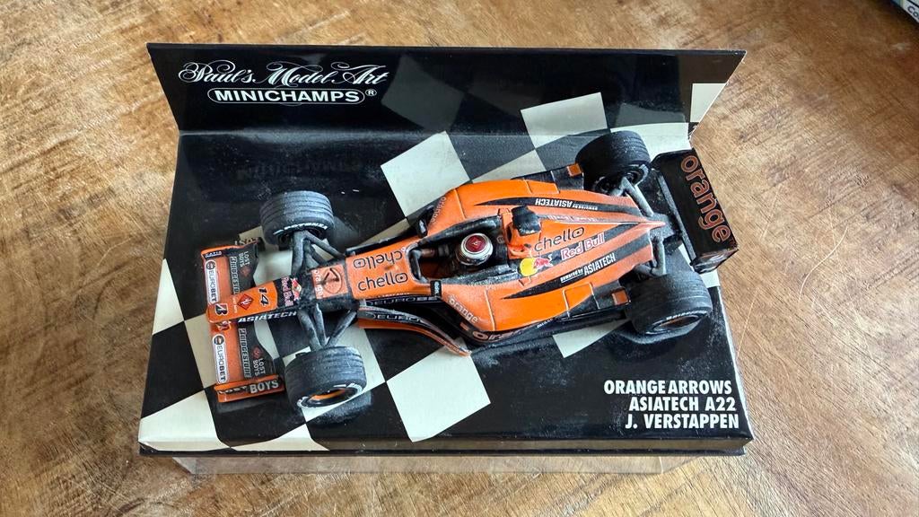 Minichamps Orange Arrows Asiatech A22 J. Verstappen, Overige merken, Gebruikt, 1:50 of kleiner, Auto