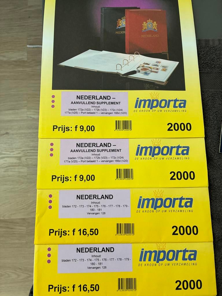 Importa Nederland aanvullende supplementen postzegels, Ophalen of Verzenden, Na 1940, Postfris